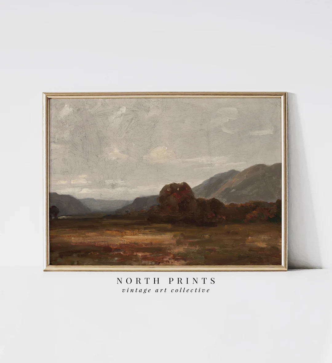 Moody Fall Landscape | Warm Tone Autumn Wall Decor | PRINTABLE Downloadable Art | 917 | Etsy (US)