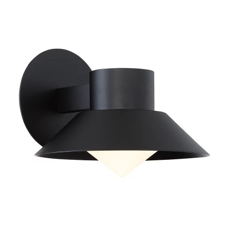 Oslo Single Light 8" High Integrated LED Outdoor Wall Sconce | Build.com, Inc.