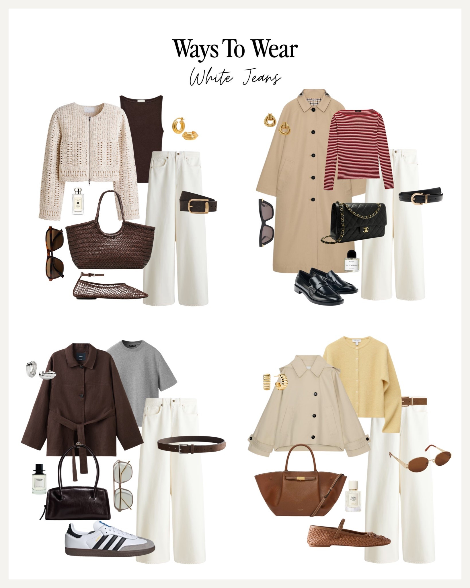 4 ways to wear white jeans for spring 💐

#LTKspring #LTKuk #LTKstyletip