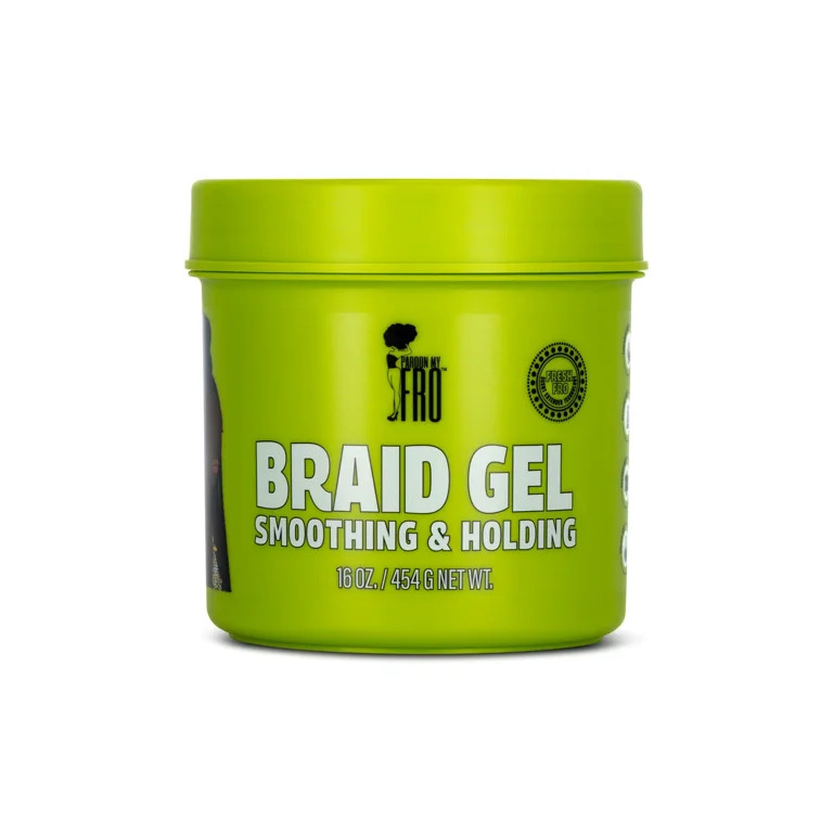 Pardon My Fro Braid Gel 16 oz, Gel, Adult, All Hair Types | Walmart (US)