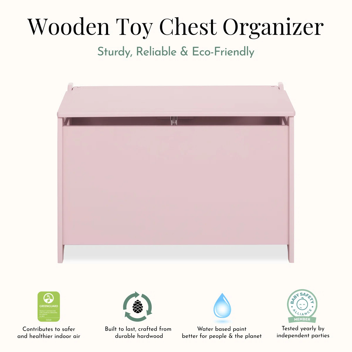 Evolur Wooden Toy Chest Organizer | Wayfair North America