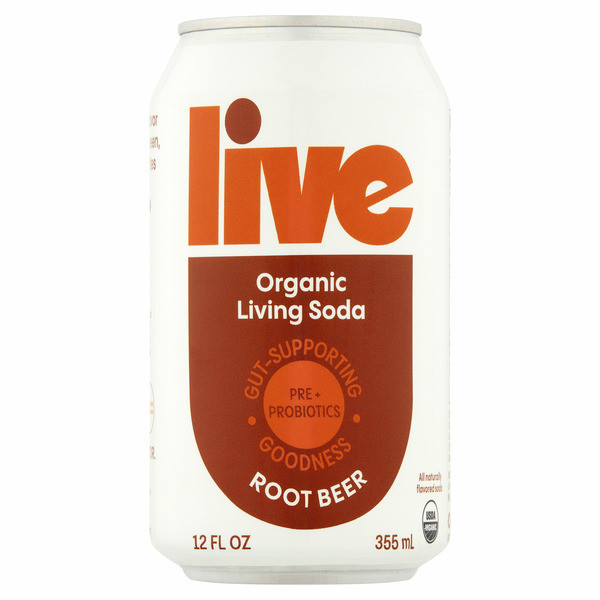 Live Root Beer Organic Living Soda | Instacart