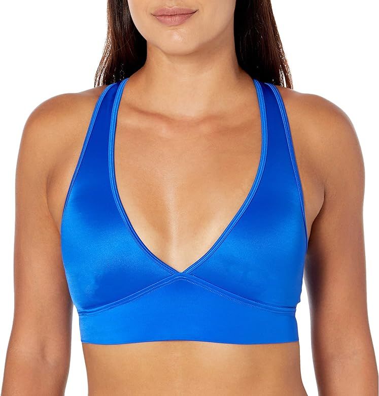 Smart & Sexy womens Cut-out Racerback Bralette Bra, Crazy Cobalt (Satin), Small US at Amazon Wome... | Amazon (US)
