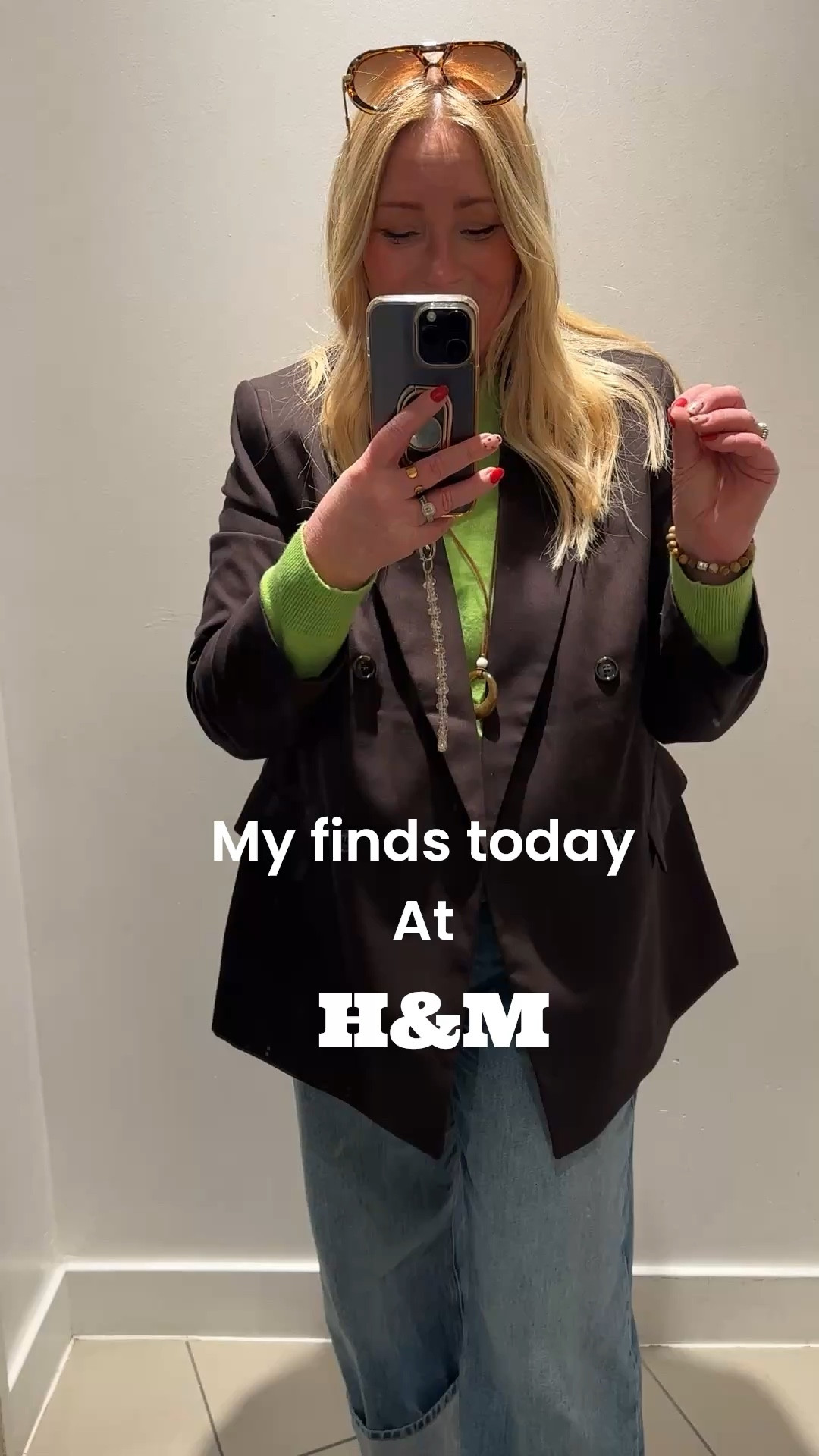 spring outfits 2026

Todays finds at H&M 
I’ve been after a chocolate blazer and this one ticks all the boxes, oversized and double breasted, plus a great price under. £40 

Also these pointed brown sling back shoes with a kitten heel are going to be worn on repeat this spring and only £22.99 

Both linked below aswell as my jeans from M&S 

#blazerstyle #brown #slingback #kittenheels 

#LTKuk #LTKmidsize #LTKspring