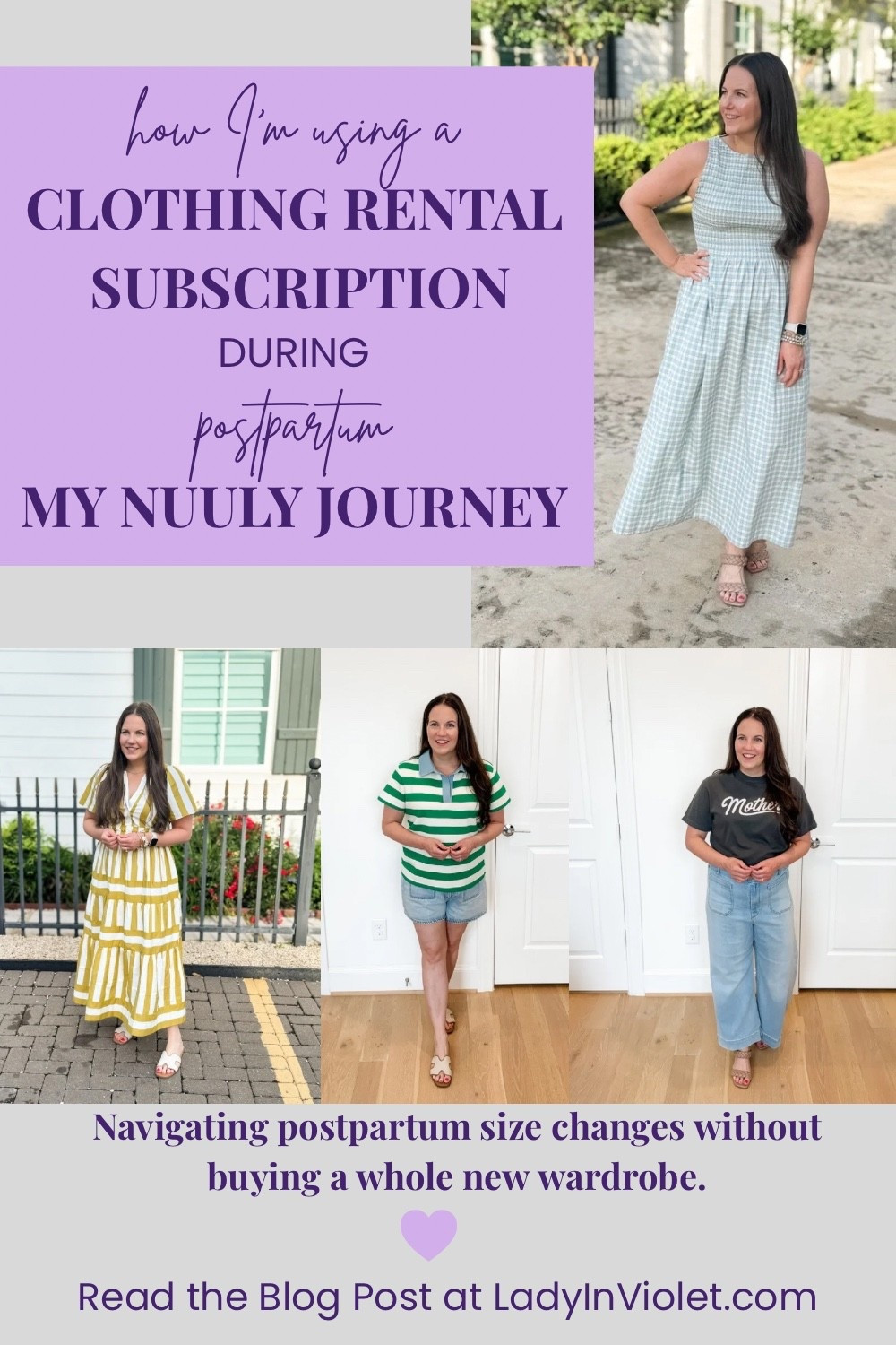 Navigating postpartum style one rental at a time. I’m sharing how my Nuuly clothing rental subscription is helping me build a flexible postpartum wardrobe as my size continues to change. This month’s favorites include beautiful maxi dresses, comfy shorts, and the perfect light wash jeans. Read my full postpartum clothing rental review and see why Nuuly has been a game changer for this season of motherhood.

#LTKmomlife #LTKSeasonal #LTKBaby