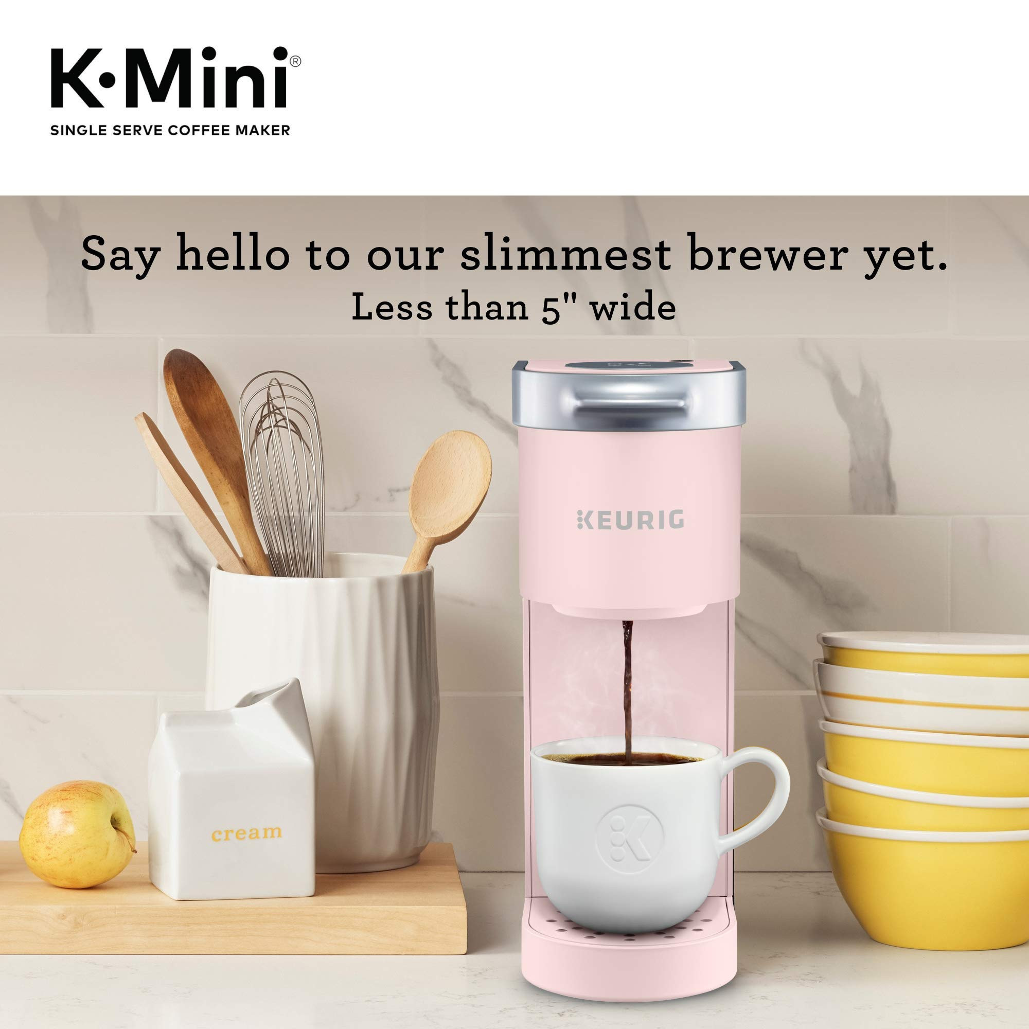 Keurig K-Mini Single Serve K-Cup Pod Coffee Maker, 6 to 12oz Brew size, with Cord Storage, Perfec... | Amazon (US)