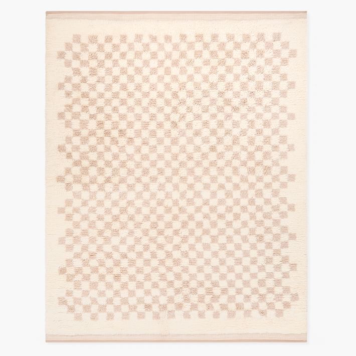 Soft Checkered Rug | West Elm (US)