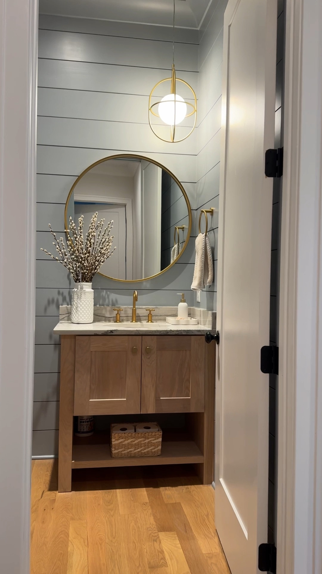 Easy styling for a Dreamy powder bathroom 

#LTKselfcare #LTKHome #LTKFindsUnder50