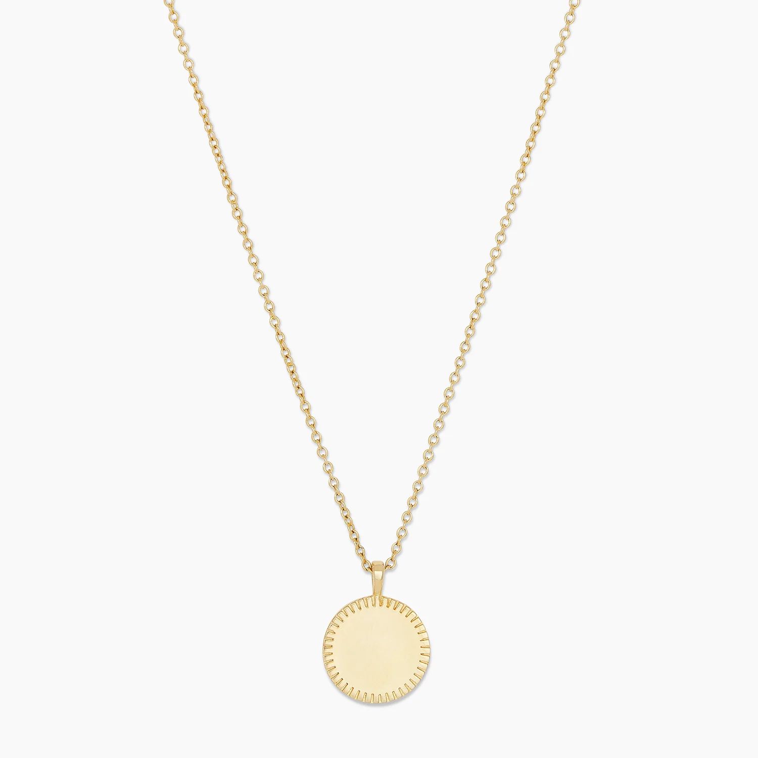 Bespoke Coin Necklace (Gold) | Gorjana