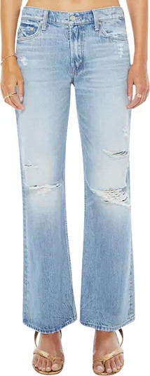 The Bookie Nerdy Ripped Wide Leg Jeans | Nordstrom