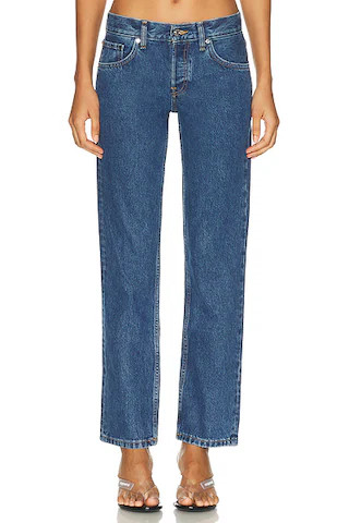 Ariel Mid Rise Wedgie Jeans | FWRD 