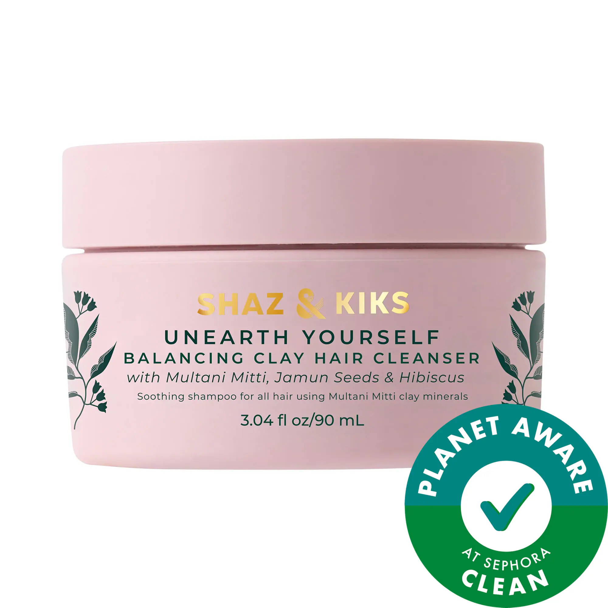 SHAZ & KIKS Balancing Clay Hair Cleanser Shampoo 3.04 oz / 90 ml | Sephora (US)