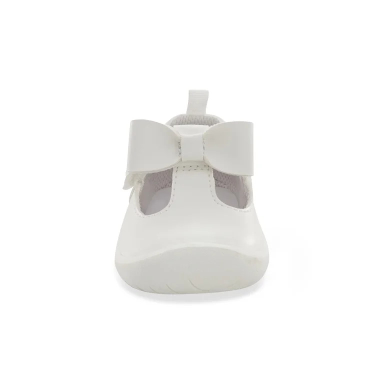Munchkin by Stride Rite Baby Girl Peyson Bow T-Strap Dress Shoe - Walmart.com | Walmart (US)