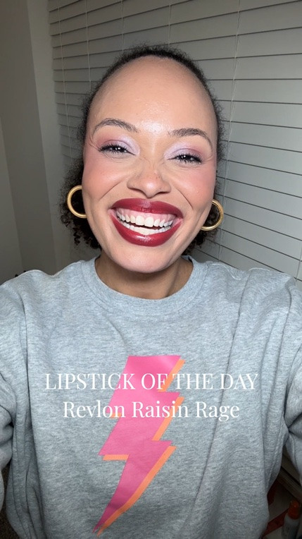 Lipstick of the day, affordable lipstick, Beauty on a budget, Revlon lipstick, plum lipstick, Berry lipstick ￼

#LTKBeauty #LTKootd