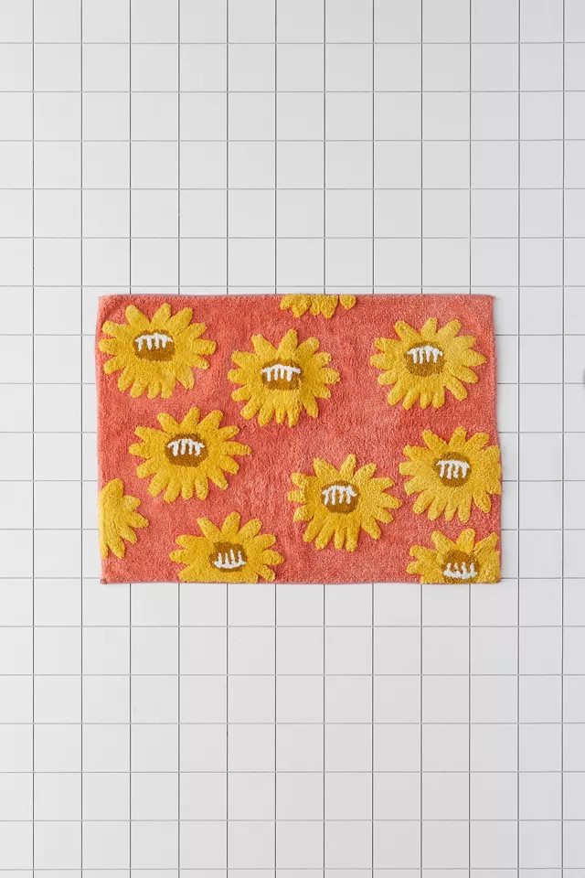 Kip&Co Daisy Bath Mat | Urban Outfitters (US and RoW)