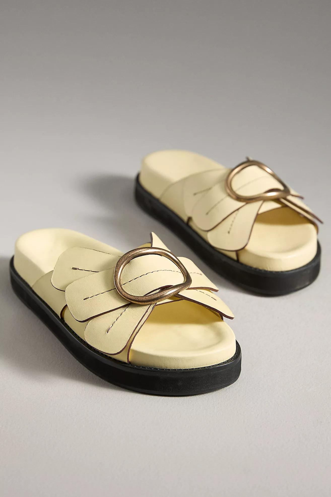Farm Rio Daisy Slide Sandals | Anthropologie (US)