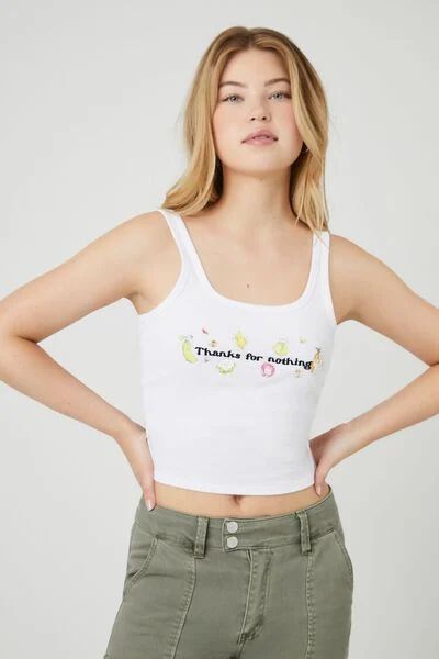 Thanks for Nothing Graphic Tank Top | Forever 21
