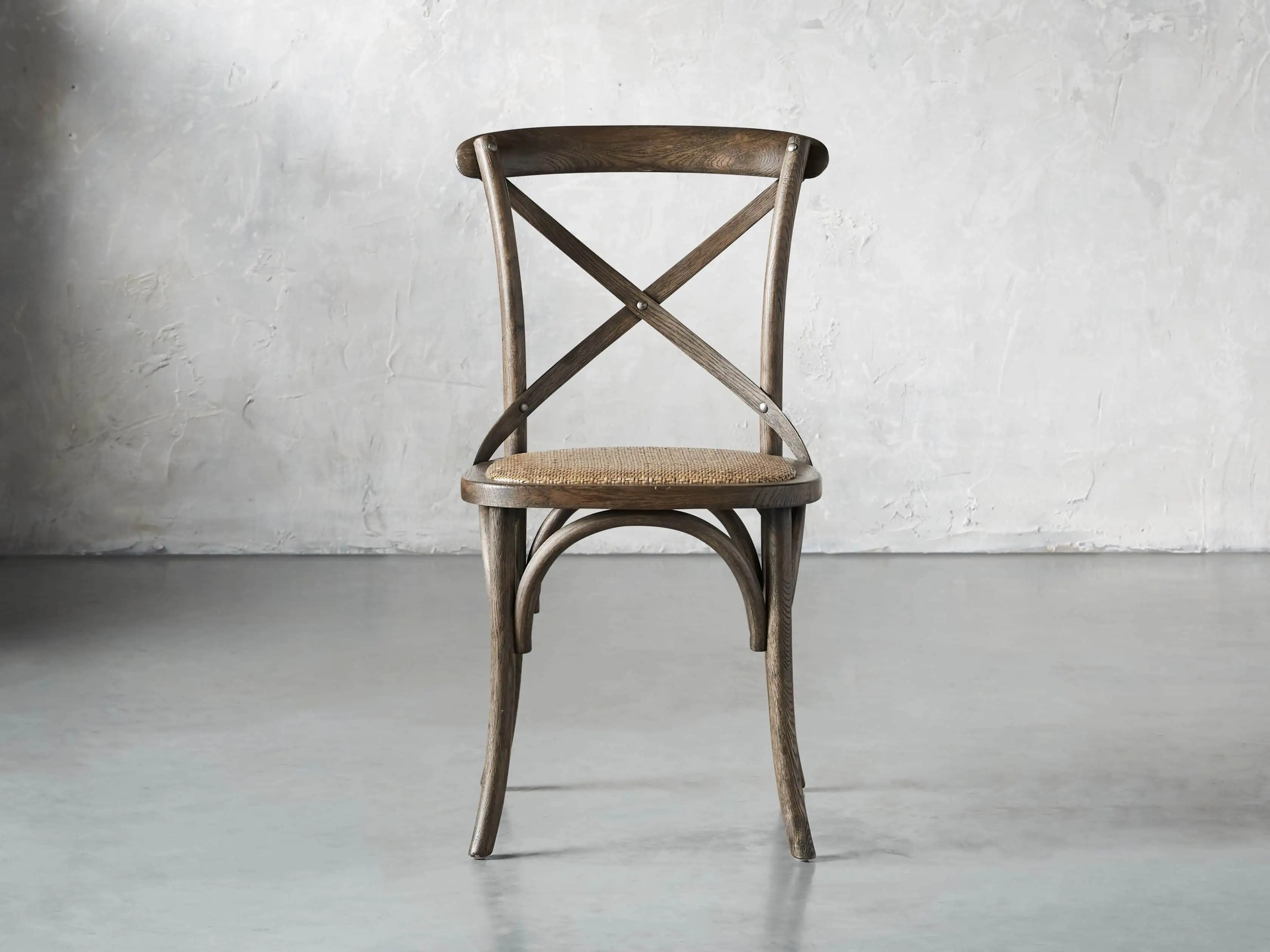 Cadence Dining Chair with Rattan Seat | Arhaus