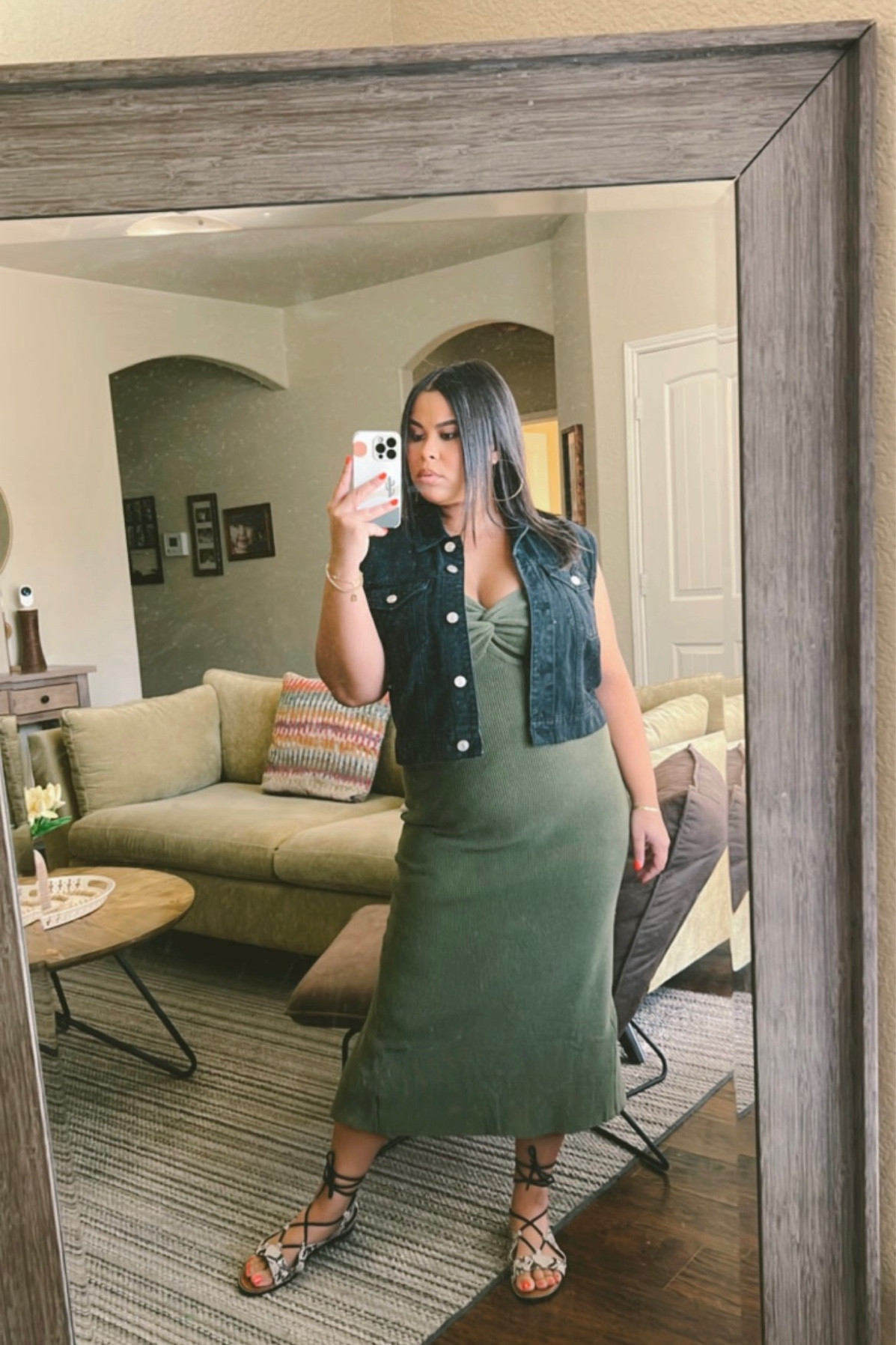 strapless open back dress Pinkblush Olive Draped Maternity Maxi