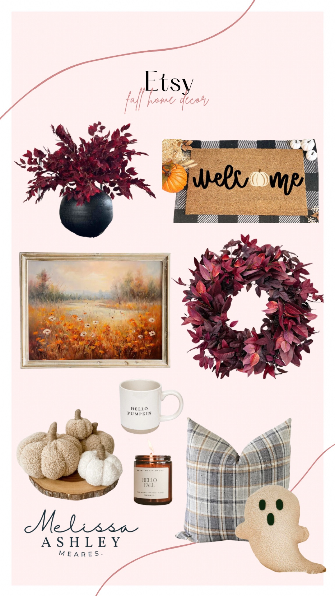 Etsy fall home decor 

#pumpkins #fallwreath #walldecor #fallhome #falldecor 

#LTKStyleTip #LTKHome #LTKSeasonal
