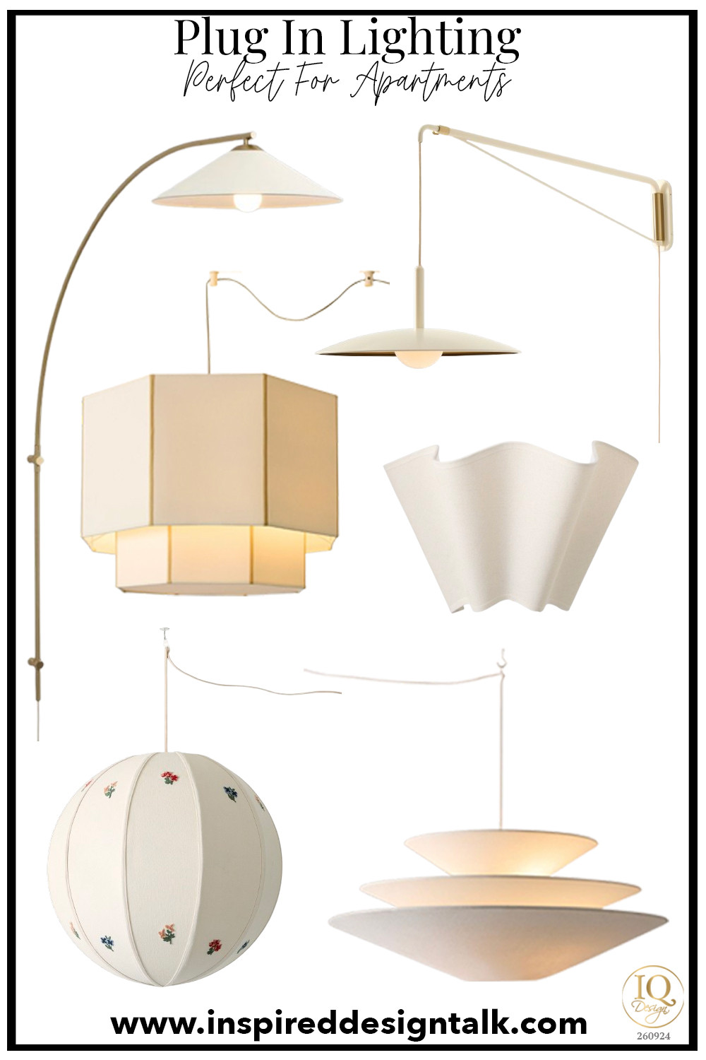 Plug-in lighting that looks anything but basic 🤍✨

One of my favorite ways to add designer lighting without hiring an electrician? Plug-in lights.

These plug-in wall sconces, plug-in pendant lights and hanging lights are perfect for apartments, rentals, bedrooms, living rooms and anywhere you want to add lighting without hardwiring.

I especially love these because they feel more like a design feature than a temporary solution. Think warm modern lighting, sculptural lighting and renter-friendly lighting that can completely change the feel of a room.

I linked all of my favorite plug-in lighting finds below!

Which one would you choose? 👇

#pluginlighting #pluginlights #pluginwallsconce #wallsconce #pluginpendant #pendantlighting #renterfriendly #renterfriendlydecor #apartmentdecor #apartmentlighting #livingroomlighting #bedroomlighting #designerlighting #modernlighting #lightingideas #homedecor #interiordesign #affordablehomedecor 

 #LTKmomlife #LTKOver40 #LTKHome