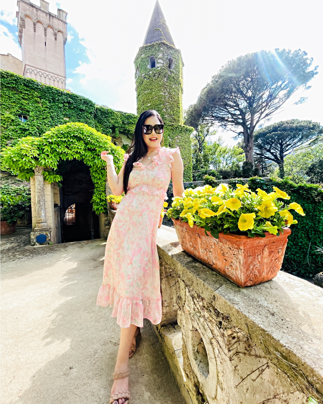 Had the best time wearing this dress in Italy.🥹💕💕I got this from Korea, found similar styles below. Flowy and feminine, this style is great for travel, parties and weddings!😉





#ltkwedding #weddingguestdress #springstyle #summerstyle #floralmididress #pinkdress #floraldress #travelstyle #ltktravel

#LTKStyleTip #LTKSeasonal #LTKParties