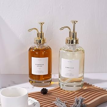 Molimoli Syrup Dispenser for Coffee Bars, Glass Syrup Bottle w. Pump, 16.9 oz 500 ml, Set of 2, G... | Amazon (US)