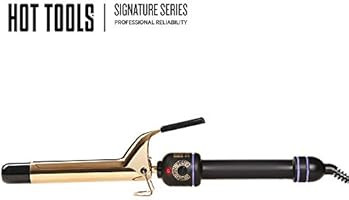 Hot Tools Signature Series Gold Curling Iron/Wand, 1 Inch | Amazon (US)