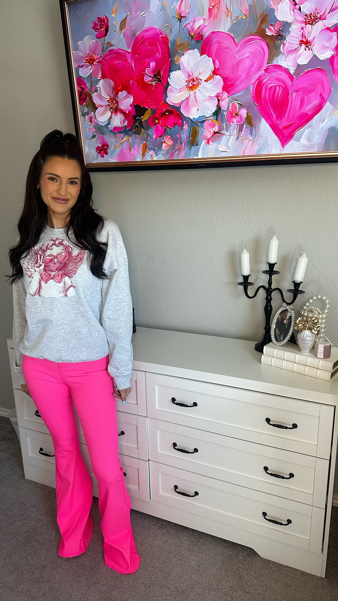Valentine’s Day outfit 
Cupid
Pink flare pants

#LTKValentine #LTKgrwm