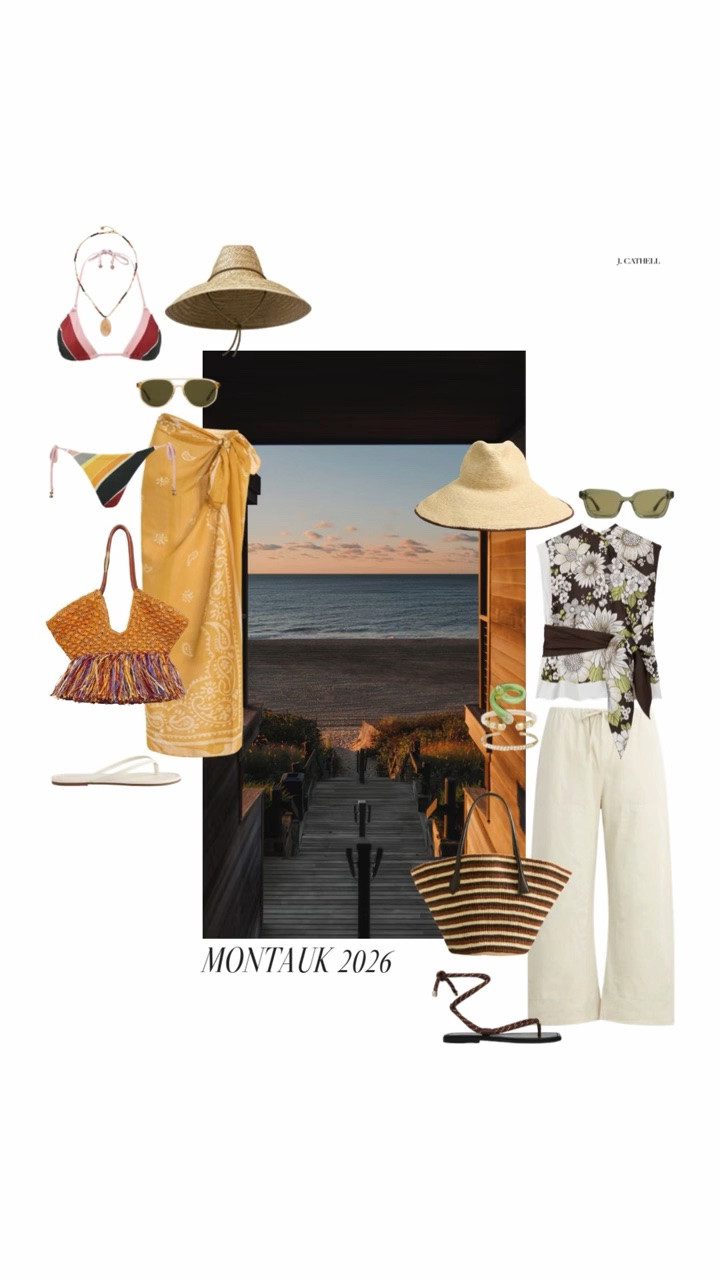 Montauk is where East Coast summer dreams come to life. 🌊🤍

I rounded up everything you'd want to save for the perfect getaway—from luxury oceanfront hotels and unforgettable seafood restaurants to beautiful beaches, wellness experiences, and the best spots to catch sunset. And of course, I styled outfit inspiration to match the effortless, coastal vibe.

If Montauk is on your summer travel list, this guide is your perfect starting point.

Shop the full Montauk travel edit below. ✨

#Montauk #MontaukTravel #Hamptons #HamptonsStyle #EastCoastSummer #LuxuryTravel #CoastalStyle #VacationStyle #TravelGuide #WhatToWear #LTKStyle #SummerGetaway #BeachStyle #TravelInspiration

#

#LTKSeasonal #LTKOver40 #LTKTravel