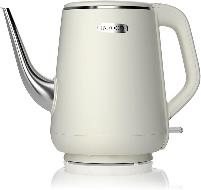 Gooseneck Electric Kettle, 0.8L/30oz, 1000W Fast Heating with Stainless Steel Interior, 0.65mm Pr... | Amazon (US)