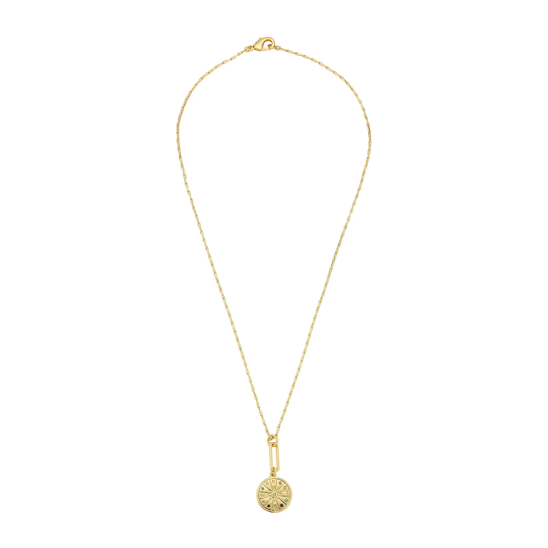 Seeker Glass Crystal Necklace Gold | Mignonne Gavigan | Mignonne Gavigan