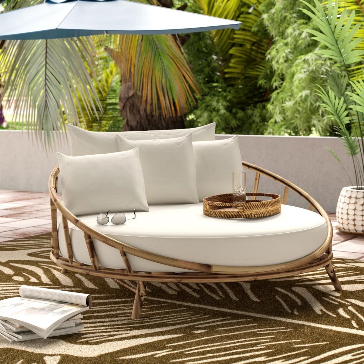 Inspired by luxury resort retreats, the Corbridge Patio Daybed with Cushions creates an inviting outdoor sanctuary designed for relaxation and comfort. Its spacious silhouette and plush cushions make it the perfect place to lounge, unwind, and enjoy beautiful days outdoors. ON SALE and under $1,000.

Keywords:

* patio daybed
* outdoor daybed
* patio furniture
* outdoor lounge bed
* backyard furniture
* garden daybed
* poolside furniture
* outdoor relaxation furniture
* luxury patio décor
* cushioned daybed
* outdoor seating
* backyard oasis
* resort style furniture
* outdoor living inspiration
* garden lounge furniture
* modern outdoor furniture
* relaxation space décor
* coastal patio style
* outdoor entertaining furniture

#LTKSaleAlert #LTKHome #LTKSeasonal