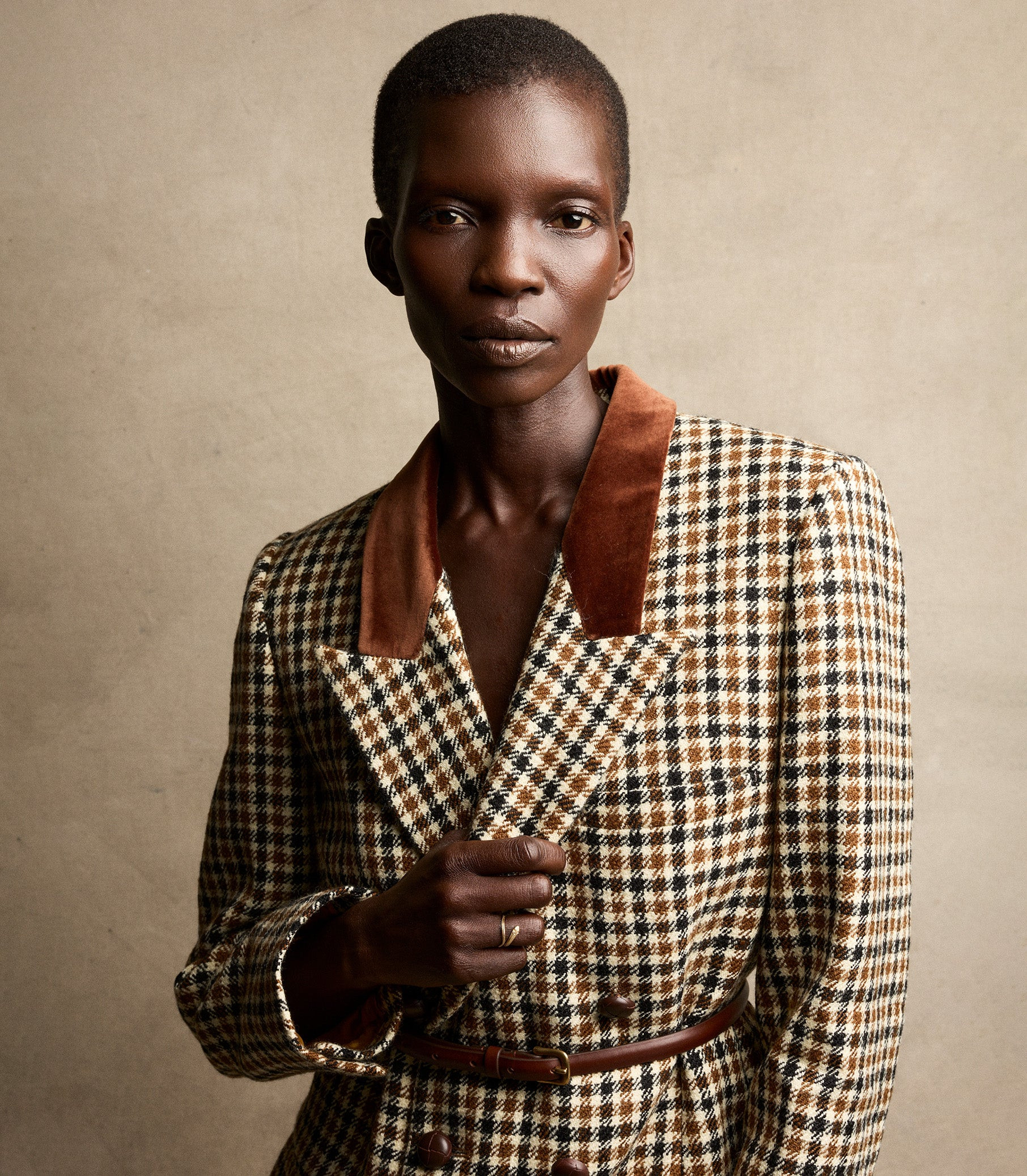 Duccio Blazer - Ellsworth Houndstooth | DÔEN | DOEN