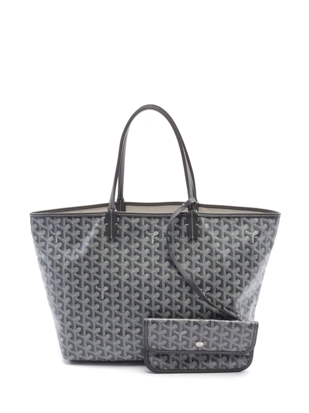 Goyard Pre-Owned 2010s Saint Louis PM Tote Bag | Grey | FARFETCH UK | Farfetch Global