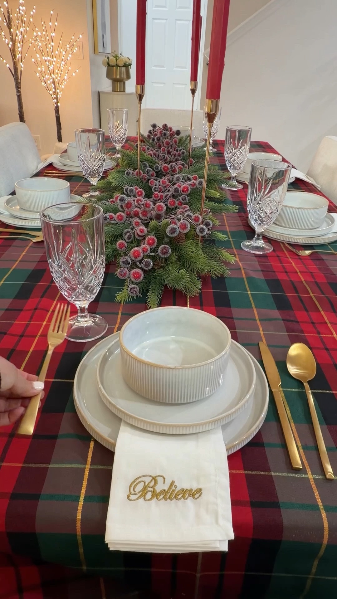 Christmas Tablescape 

#LTKSeasonal #LTKSaleAlert #LTKHoliday