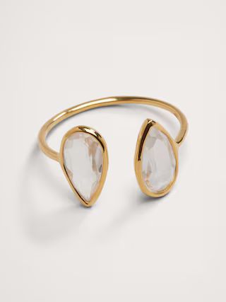 Teardrop Crystal Ring Aureus + Argent | Banana Republic (US)