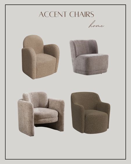 Brown accent chairs, swivel chairs, living room furniture, seating

#LTKHome