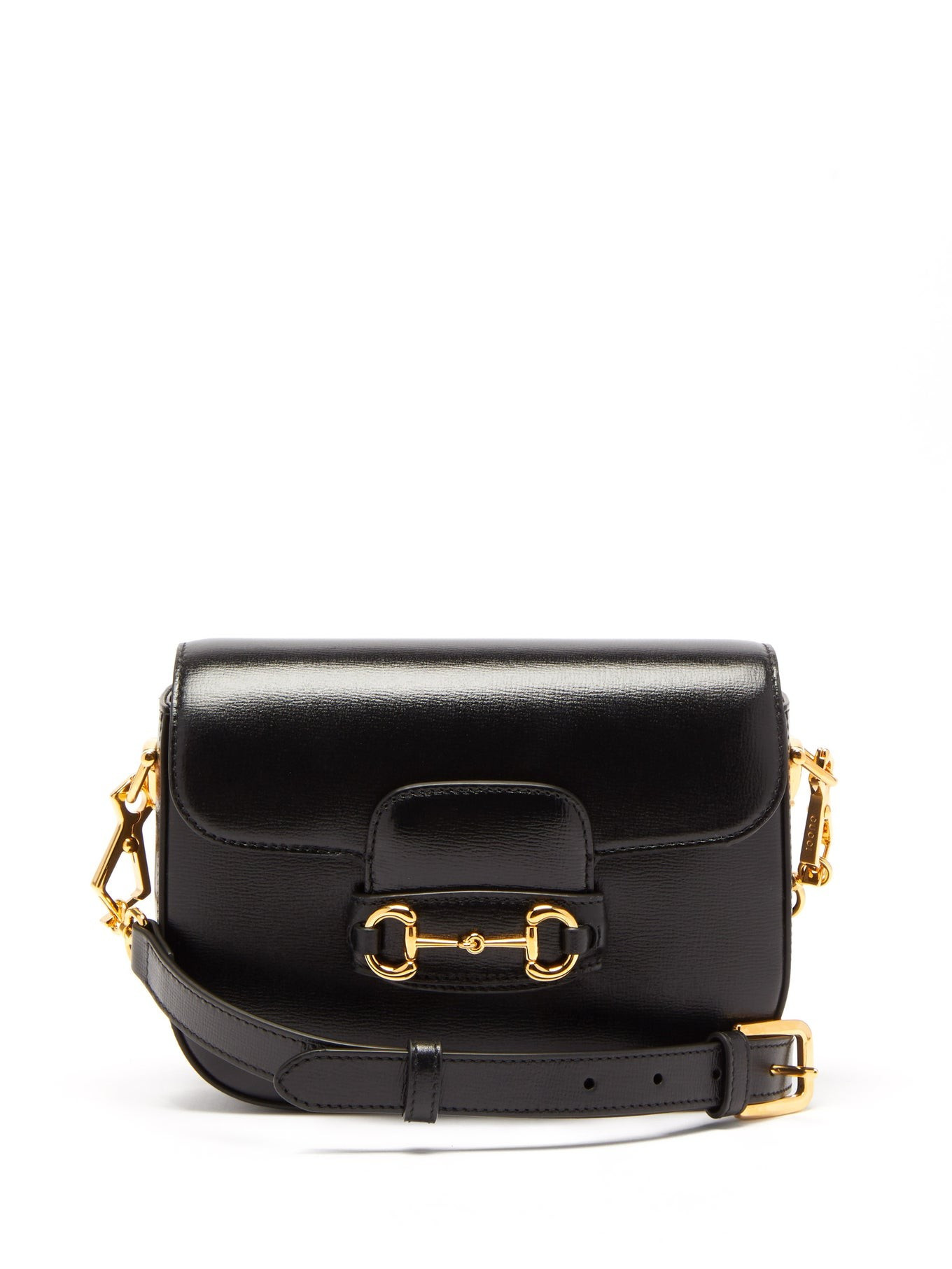 1955 Horsebit mini grained-leather shoulder bag | Gucci | Matches (US)