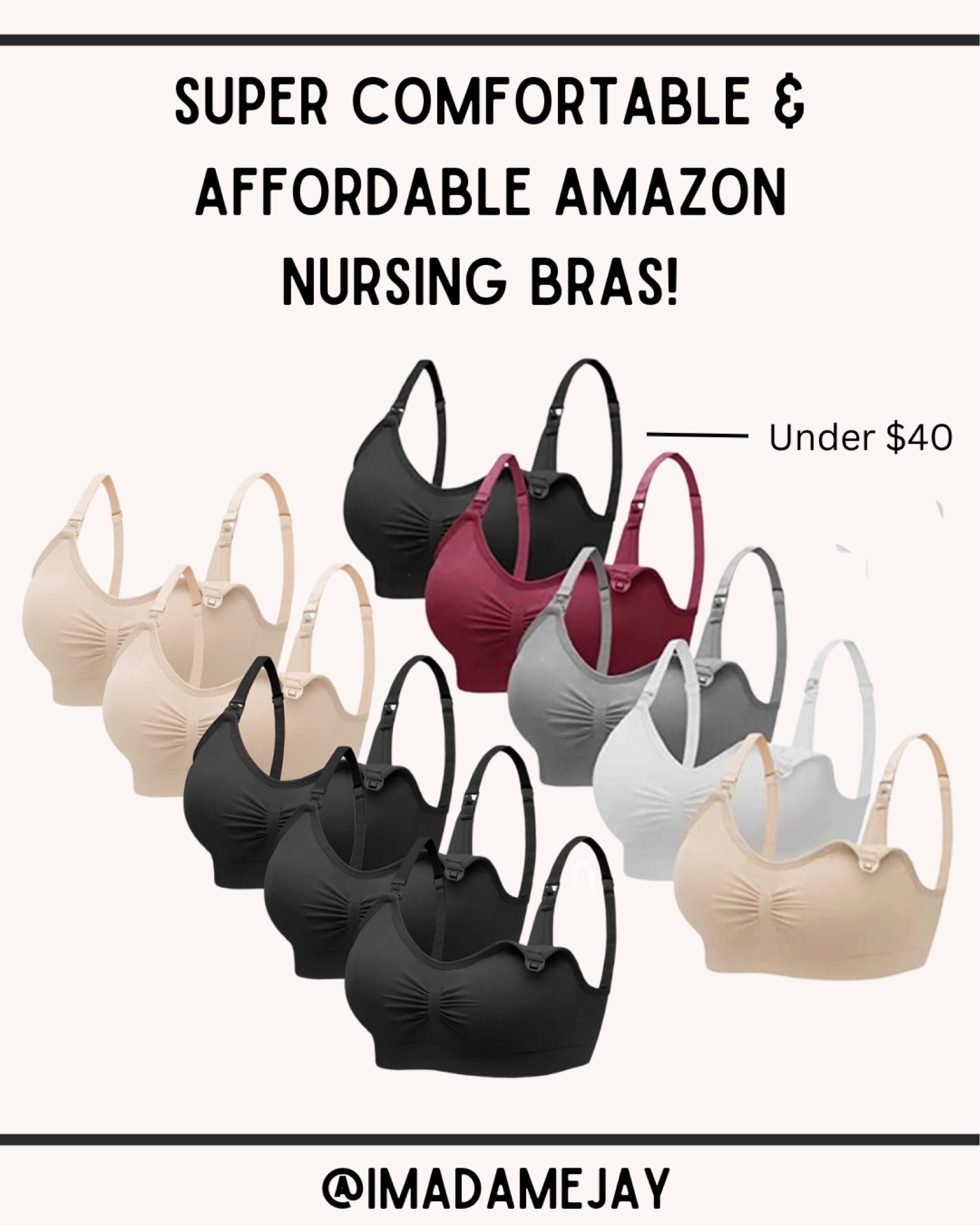 Favorite bras before, during, and after nursing! 🙌🏽

#LTKbump #LTKbaby #LTKunder50