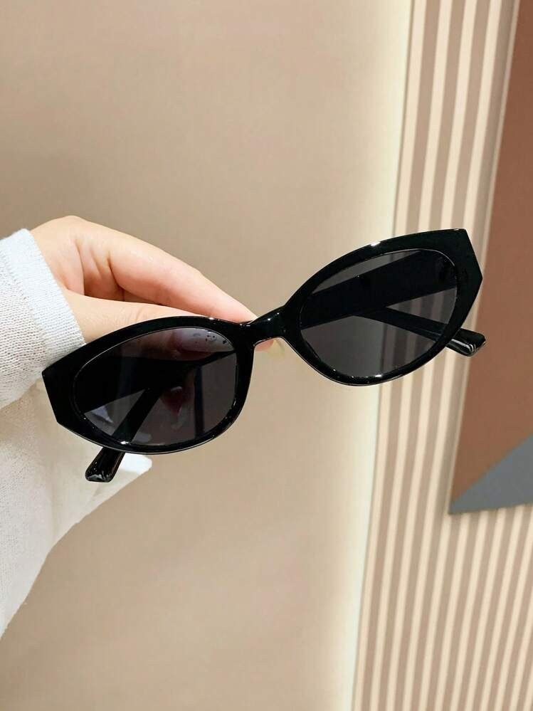 1 Pair Fashion Oval Sunglasses  | SHEIN