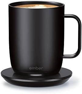 Ember Temperature Control Smart Mug 2, 10 oz, Black, 1.5-hr Battery Life - App Controlled Heated ... | Amazon (US)