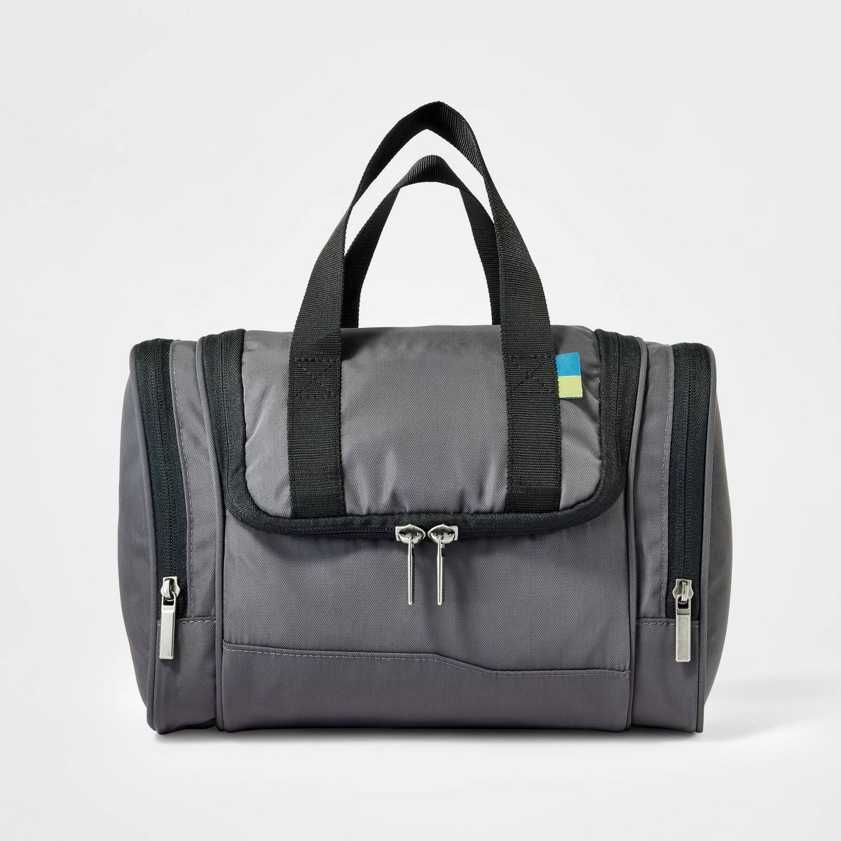 Large Hanging Toiletry Bag Gray - Open Story™: Travel Accessory with Zipper Closure | Target