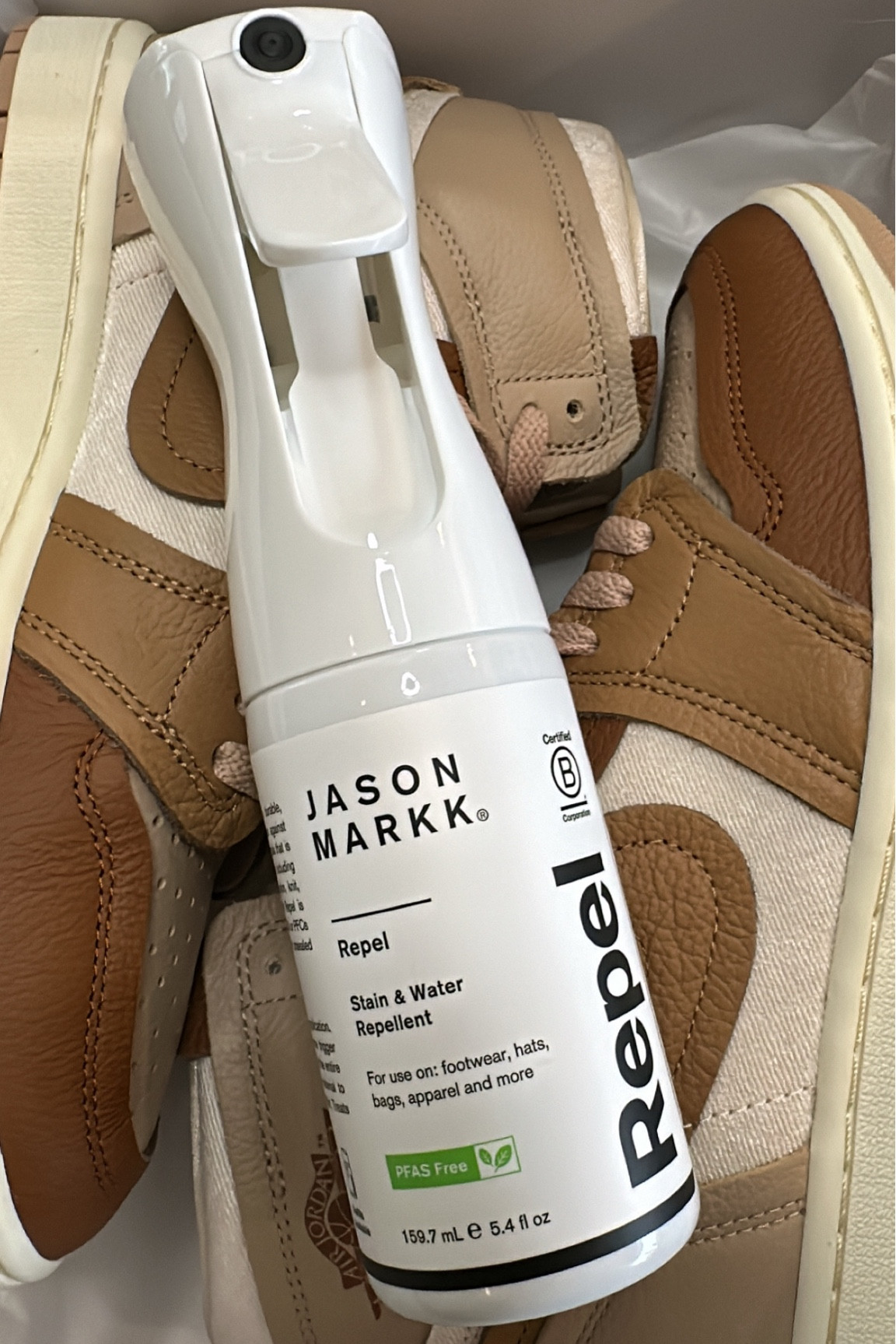 I use this on all my new shoes, especially the expensive ones! Hands down the best shoe repellent & cleaner brand. Easy to spray shoes on repellent that actually works. The shoe cleanser gets dirt right off with a quick scrub. Plus it never damages or fades the color or material. 👟

#LTKshoecrush #LTKfitness #LTKstyletip