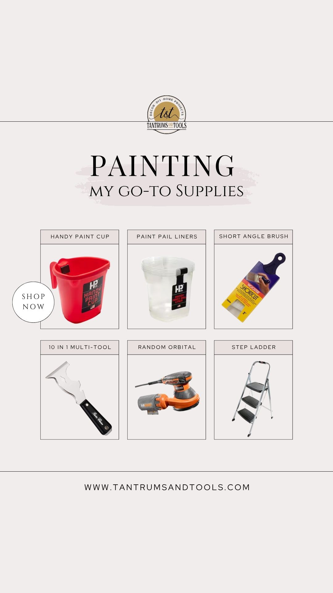 All the prep and painting tools I'm using for my front door refresh!  

 #LTKSummerEdit #LTKHome #LTKStyleTip