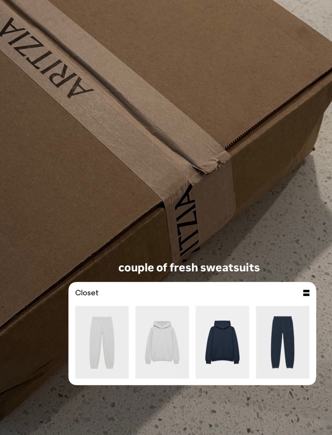Couple of fresh sweatsuits. Navy and grey are staples! 

#LTKwinter #LTKcanada #LTKfall