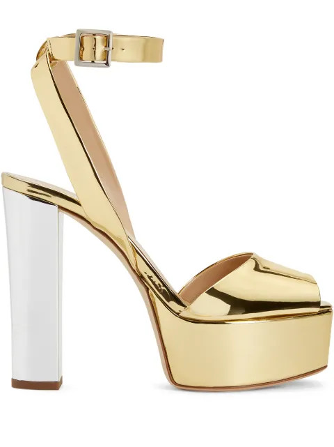 Giuseppe Zanotti Betty 140mm Platform Sandals - Farfetch | Farfetch Global