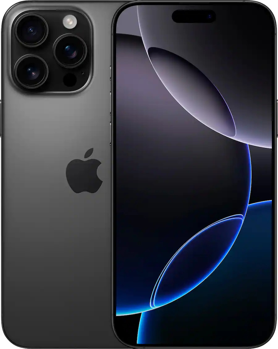 Apple - iPhone 16 Pro Max 1TB - Apple Intelligence - Black Titanium (Verizon) | Best Buy U.S.