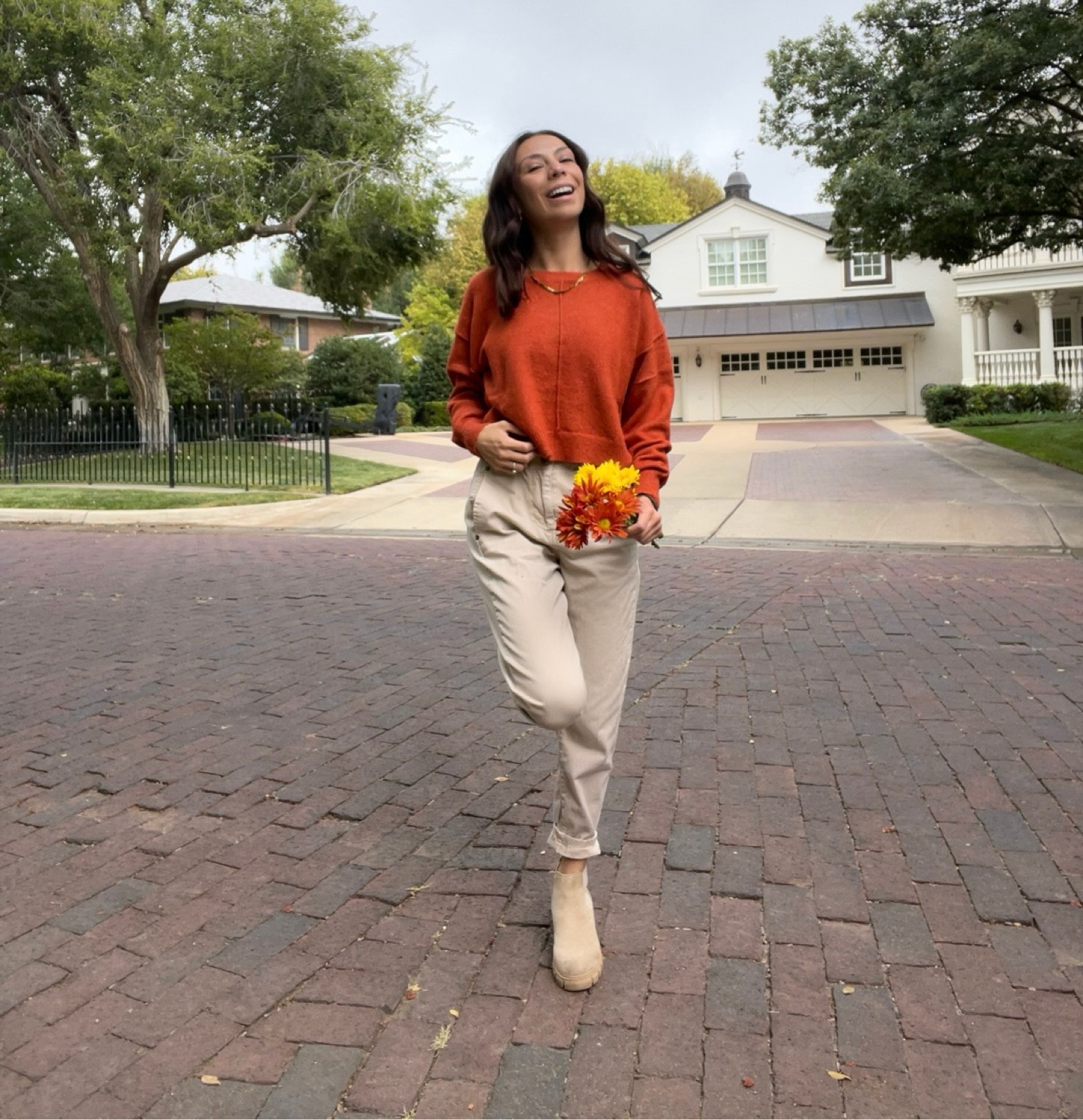 My favorite sweater of the szn 🤎 

#LTKunder50 #LTKworkwear #LTKSeasonal