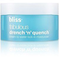 Bliss Fabulous Drench N Quench Cream to Water Lock-in Moisturizer | Ulta